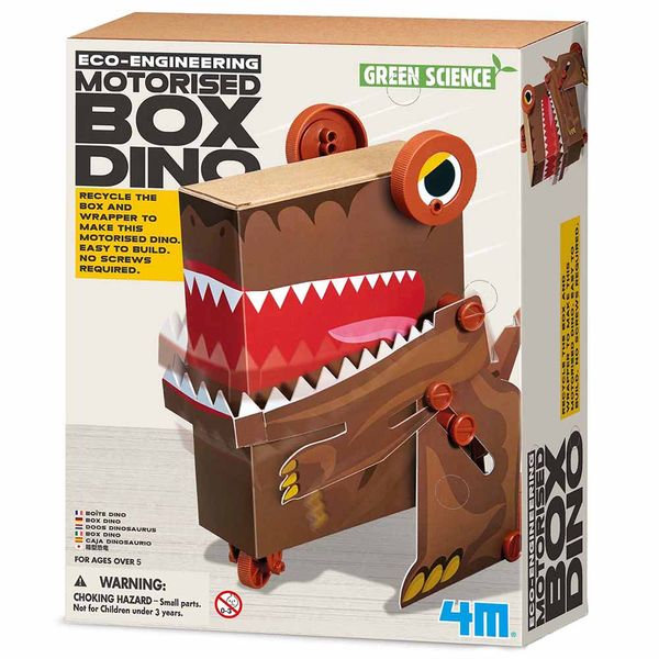 Робот-динозавр з коробки Екоінженерія 4M (00-03387) 00-03387 фото