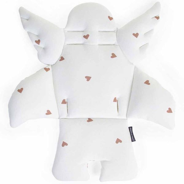 Универсальная подушка к стулу для кормления Childhome - angel/hearts (CCASCJOH) CCASCJOH фото