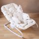 Универсальная подушка к стулу для кормления Childhome - angel/hearts (CCASCJOH) CCASCJOH фото 6