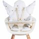 Универсальная подушка к стулу для кормления Childhome - angel/hearts (CCASCJOH) CCASCJOH фото 1