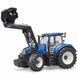 Іграшка Bruder трактор New Holland T7.315 з навантажувачем (03121) 03121 фото 3
