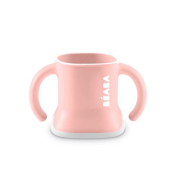 Поильник Beaba Ellipse 3 in 1 Evoluclip Training Cup - old pink (913474) 913474 фото
