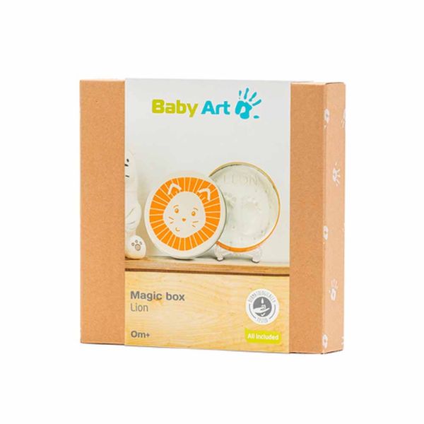 Набор для создания отпечатка ручки и ножки малыша Baby Art Лев (3601091090) 3601091090 фото