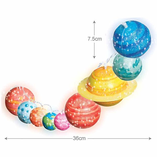 Гірлянда із планет Сонячної системи своїми руками 4M (00-04905) 00-04905 фото