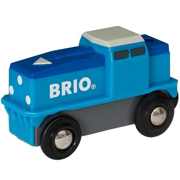 Вантажний локомотив для залізниці BRIO на батарейках (33130) 33130 фото