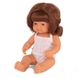 Лялька-пупс Miniland анатомічна, дівчинка руда, 38см (31150) 31150 фото 1