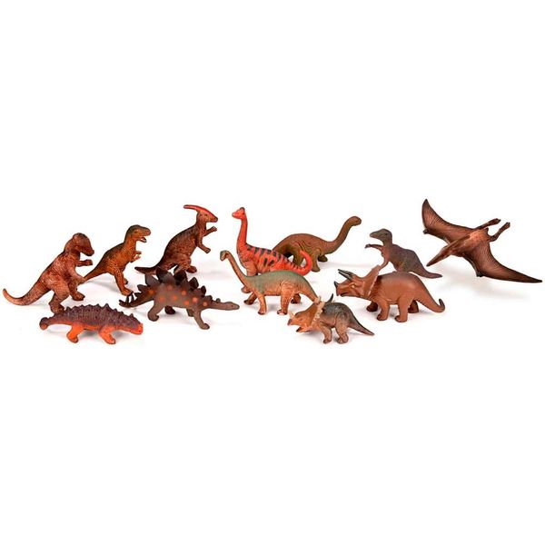 Набор фигурок динозавров Miniland Dinosaurs, 12 шт. (25610) 25610 фото