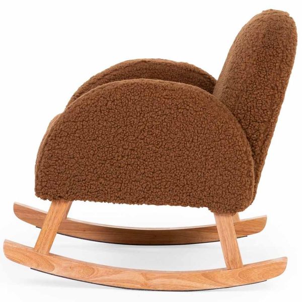 Дитяче крісло-гойдалка Childhome - teddy brown (RCKTOB) RCKTOB фото