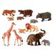 Набір фігурок диких тварин Miniland Wild Animals with Babies, 12 шт. (25137) 25137 фото 2