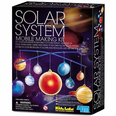 Підвісний макет Сонячної системи (світиться у темряві) 4M (00-03225) 00-03225 фото
