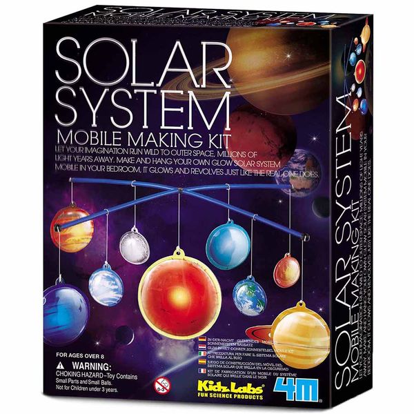 Підвісний макет Сонячної системи (світиться у темряві) 4M (00-03225) 00-03225 фото