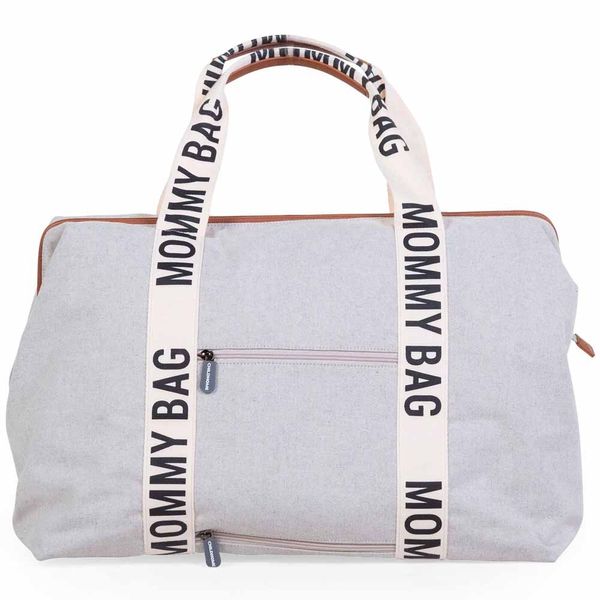 Сумка Childhome Mommy bag Signature - canvas off white (CWMBBSCOW) CWMBBSCOW фото