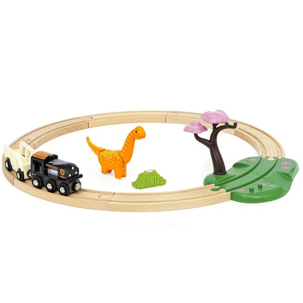 Дитяча залізниця BRIO Динозаври кругова (36098) 36098 фото