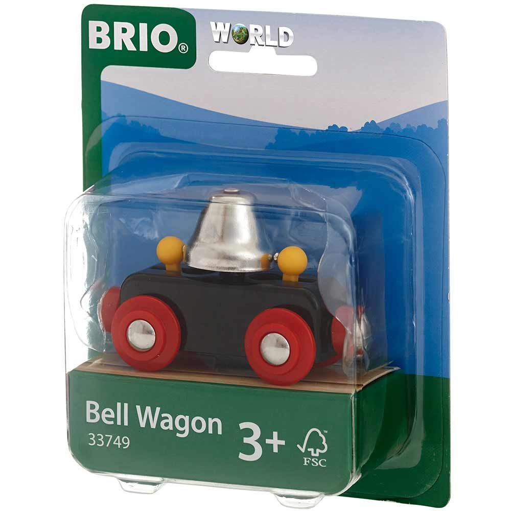 Вагон BRIO с сигнальным колокольчиком (33749) 33749 фото