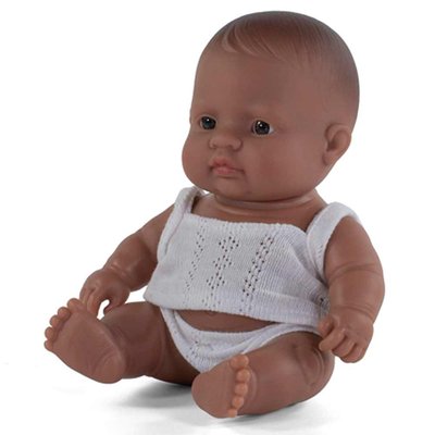 Кукла-пупс Miniland анатомическая, 21см, девочка-испанка (31128) 31128 фото