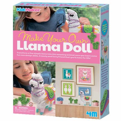 Набір для створення іграшки Лама своїми руками 4M (00-04755) 00-04755 фото
