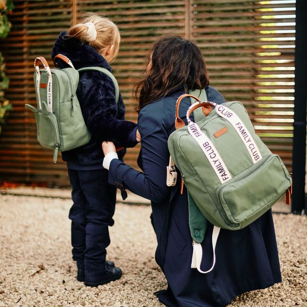 Детский рюкзак Childhome Mini Club canvas green (CWKIDSCGR) CWKIDSCGR фото