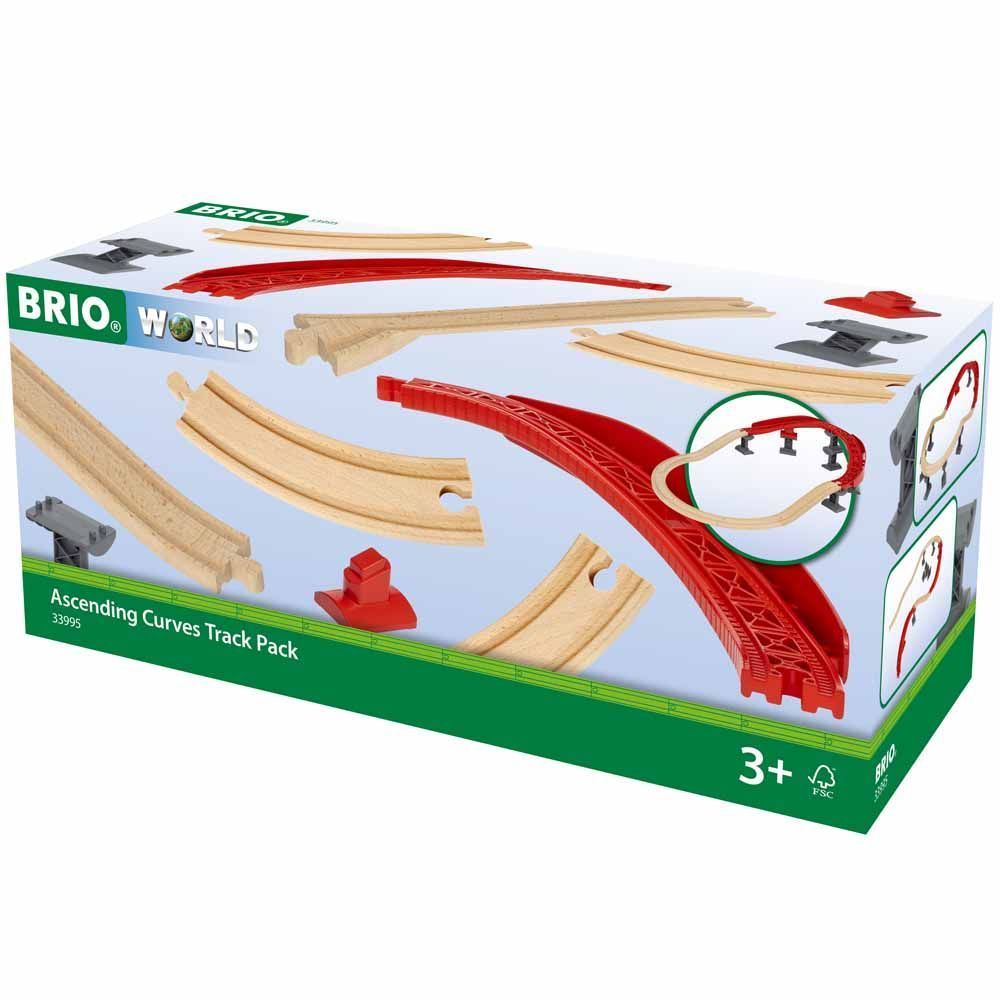 Набір висхідних кривих колій для залізниці BRIO (33995) 33995 фото