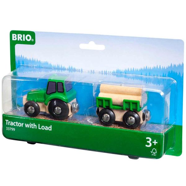 Трактор-лесовоз для железной дороги BRIO (33799) 33799 фото
