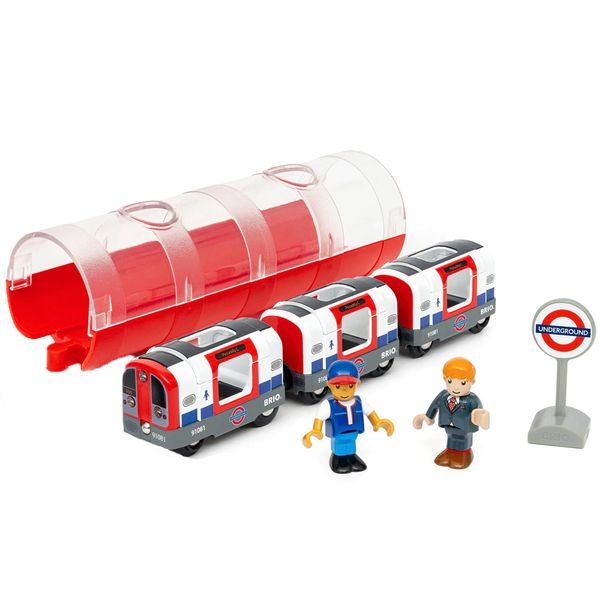 Поезд BRIO Лондонское метро с туннелем (36085) 36085 фото