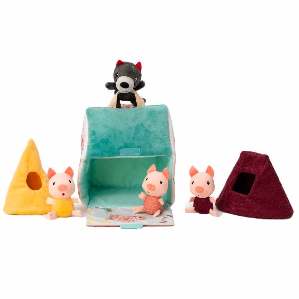 Игровой набор Lilliputiens Волк и три поросенка (83490) 83490 фото