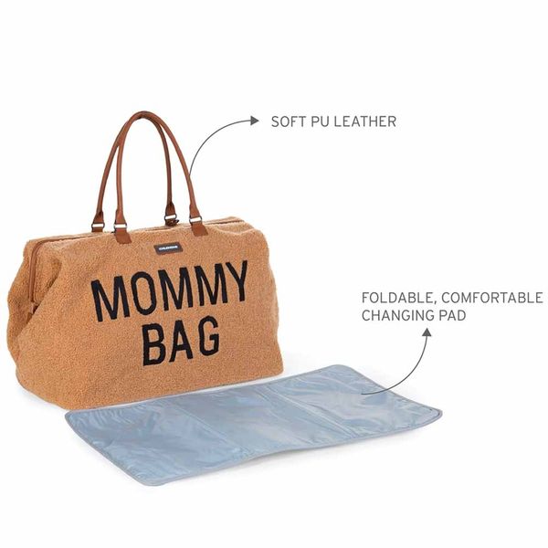 Сумка Childhome Mommy bag - teddy beige (CWMBBT) CWMBBT фото