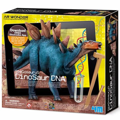 Набір для розкопок 4M ДНК-динозавра Стегозавр (00-07004) 00-07004 фото
