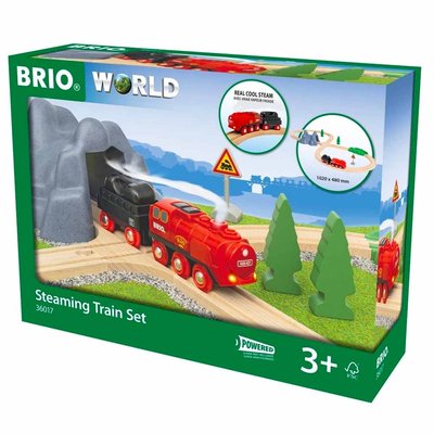 Детская железная дорога BRIO с Поездом с паром (36017) 36017 фото