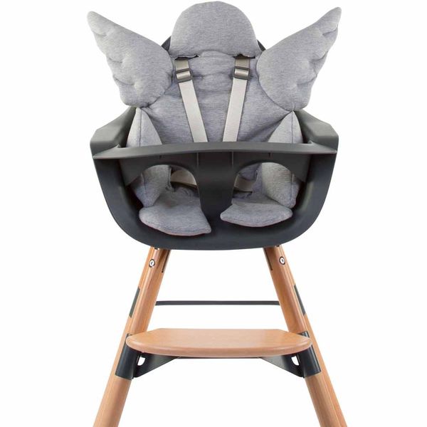 Универсальная подушка к стулу для кормления Childhome - angel/grey (CCASCGR) CCASCGR фото