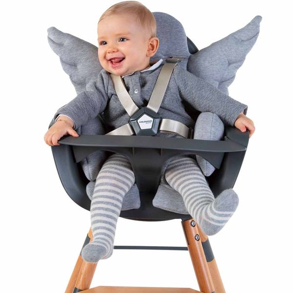 Универсальная подушка к стулу для кормления Childhome - angel/grey (CCASCGR) CCASCGR фото