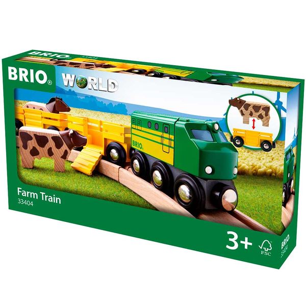 Фермерский поезд BRIO для железной дороги (33404) 33404 фото