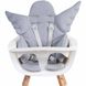 Универсальная подушка к стулу для кормления Childhome - angel/grey (CCASCGR) CCASCGR фото 1