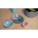 Набір дитячого посуду зі скла Beaba 3 предмети - рожевий/сірий (913487) 913487 фото 5