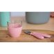 Набір дитячого посуду зі скла Beaba 3 предмети - рожевий/сірий (913487) 913487 фото 4