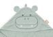 Махровая купальная накидка Jollein 75&times;75 см, Hippo Happy (534-514-68235) 534-514-68235 фото 4